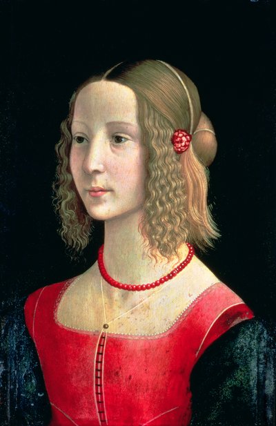 Portrait of a Girl by Domenico Ghirlandaio